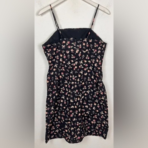 Mossimo Supply Co. Sleeveless Black Floral Dress - Size XL - Picture 2 of 4